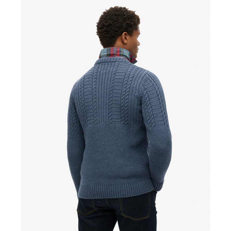 Superdry Jacob Cable Jumper image number 1